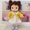 Handmade Doll Mini Cardigans Multicolored Lace Sweater for 1/11 1/12 Dolls/OB11 Dolls Doll