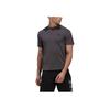 Adidas 3-Bar Tech Tee Logo Sport Short Sleeve Men Tops Black GR7102