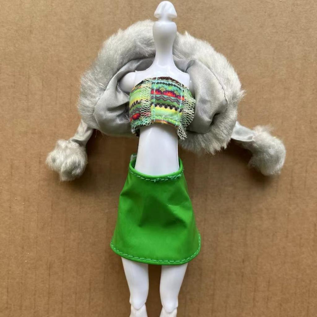 Monstering High Doll Clothing Set Dress Handmade Outfit Chinese Classic Doll Holiday Decors Clothes Girl Dressing Coat Pants