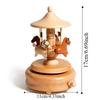 Ballett tanzendes Mädchen drehbare Spieluhr rotierendes Karussell handgekurbelte Spieluhr Weihnachtsgeschenk