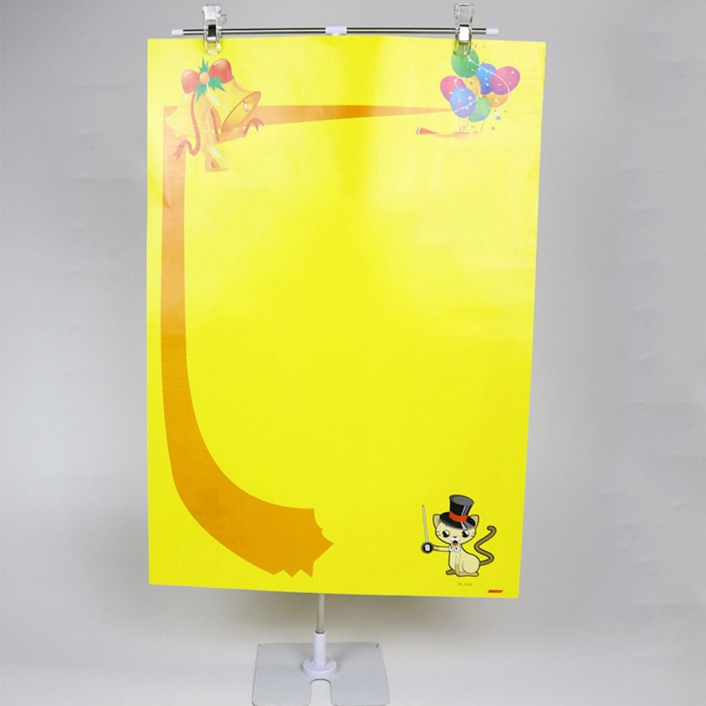 Supermarket Poster Display Shelf Background Holder Backdrop Rack Backdrop Stand Background Frame