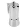 Stovetop Coffee Maker 6 Cups 304 Stainless Steel Induction Italian Coffee Pot for Home Party Gathering