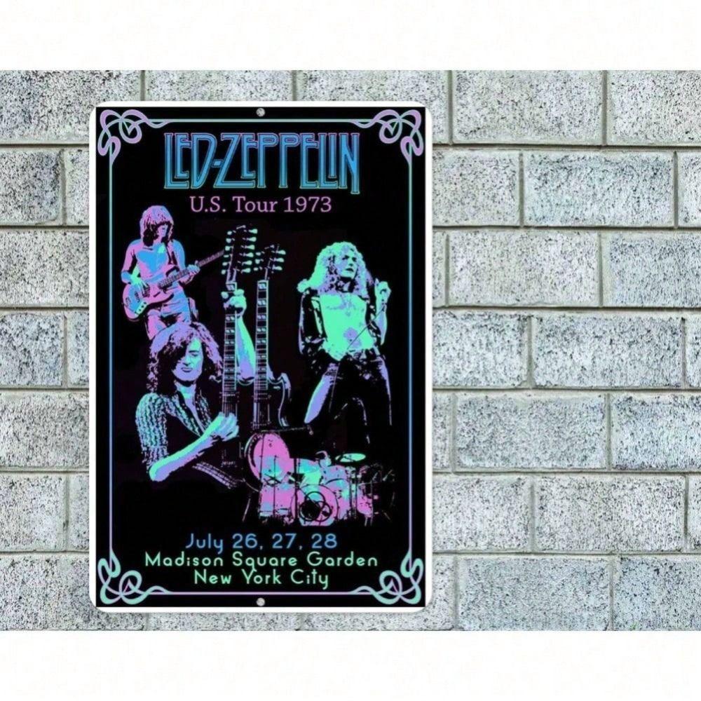Metal Wall Art Decor, Vintage Tin Sign 20x30cm