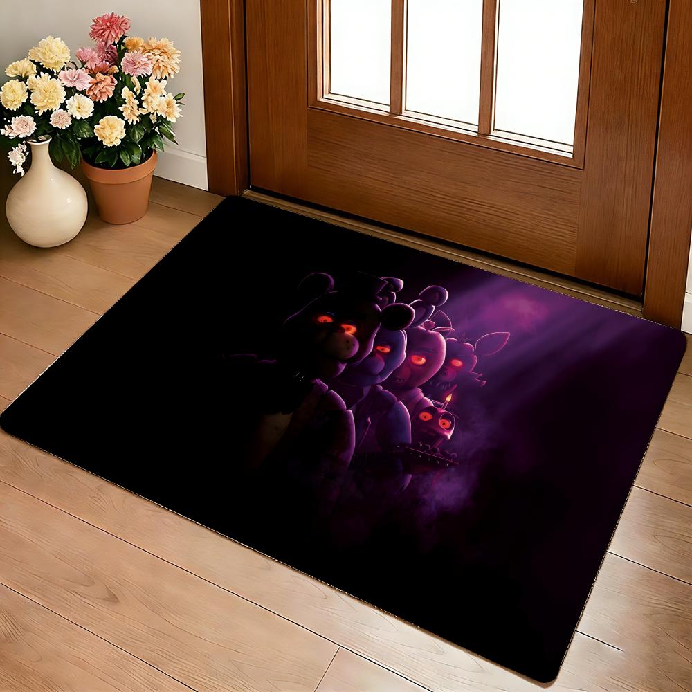 Movie Five N-Nights At F-Freddys2 Floor Mat Cozy Flannel Soft Thick Non-Slip Mat For Living Room Bedroom Kitchen Decor Rugs
