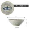 Japanese household ceramic rice bowl noodle bowl soup bowl dessert bowl Korean ice bowl creative retro tableware hat