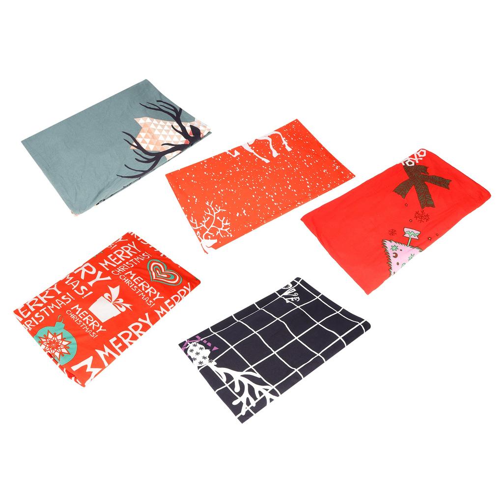 Christmas Chair Cover Dining Chair Protecting Slipcover Elastic Chair Cover Furniture Decor