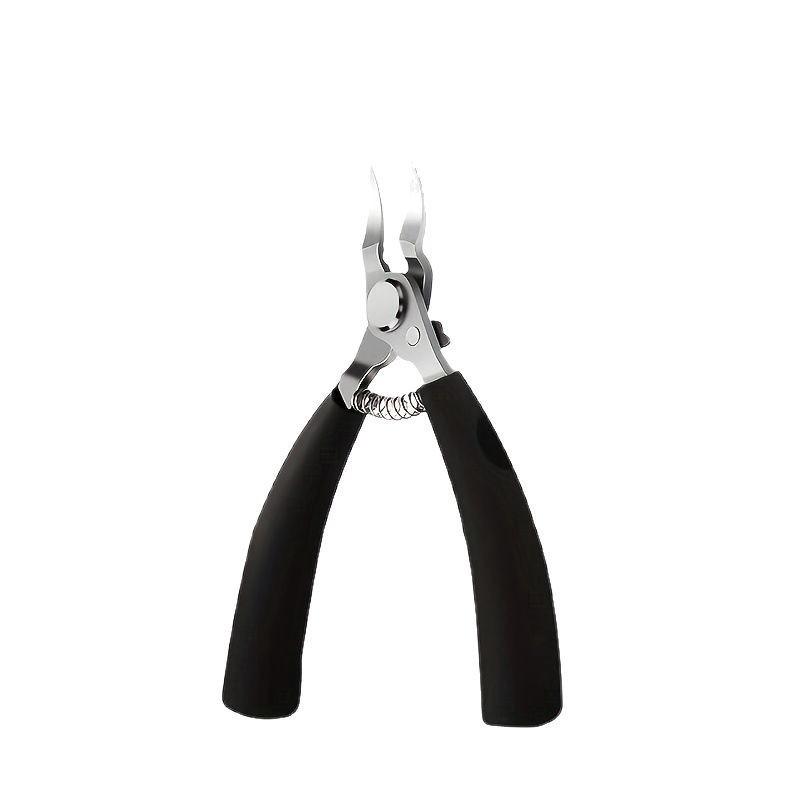 

1 шт. Современные кусачки для ногтей из нержавеющей стали с вогнутым краем - Острое, изогнутое лезвие