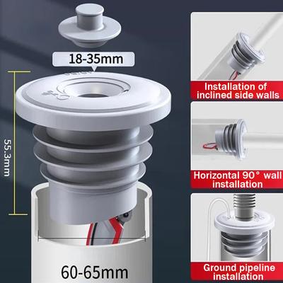 Inel de etanșare pentru canalizare de baie din silicon Chiuvetă de bucătărie Dop de etanșare pentru țeavă de canalizare Mașină de spălat Conector de etanșare de scurgere în pardoseală împotriva scurgerilor de miros