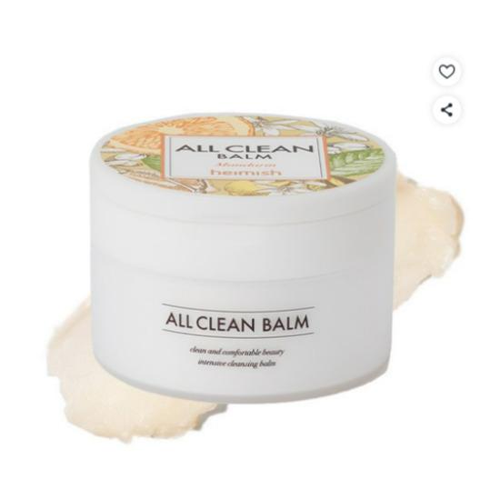 HEIMISH All Clean Balm Mandarin Makeup Remover Cleansing Balm Deep Cleansing 120ml