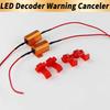 2/4PCS 12V 25W 50W Canbus LED Decoder Load Resistors For Repair LED Bulb Fast Flashing Warning  Error Canceller Car Accessories