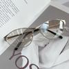 Concave Design Cat Eye Sunglasses UV400 Protection Steampunk Style UV Protection Sunglasses Personalized Design