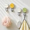 Suction Hooks Strong Vacuum Power Traceless No-Drilling Adhesive Hooks for Home Bathroom Kitchen Door Back and Toilet Area