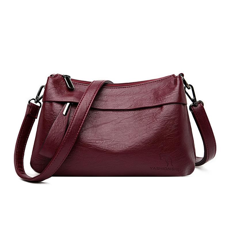 New Women's Bag Fashion Shoulder Messenger Bag Simple Trend Mother Bag Atmospheric Handbag Bag