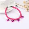 Pet Collar with Crisp Sound Bell Adjustable Chain Necklace Cat Dogs Comfortable To Wear Collar Pet Supplies