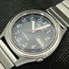 USED VINTAGE SEIKO 5 AUTOMATIC 7006A JAPAN MENS D/D BLUE WATCH 621b-a413554-2 SKU621b-a413554