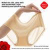 Women's Summer Ultra Thin Rose Fragrance Anti Bacterial Quick Drying Breathable Invisible Ice Silk No Trace Briefs