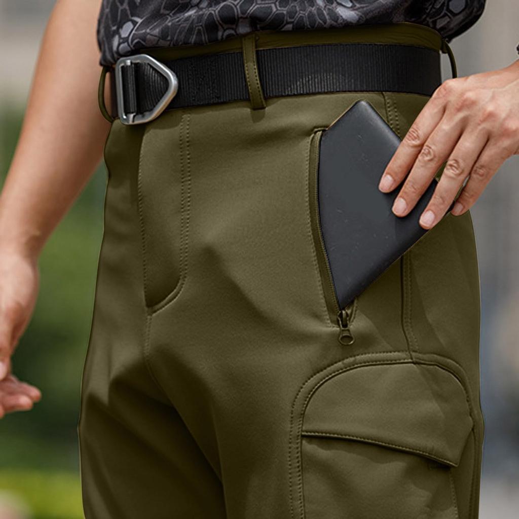 Men's Tacticals Pants With Pockets Waterproof Ripstop Overalls Lightweight Work Hiking Pants