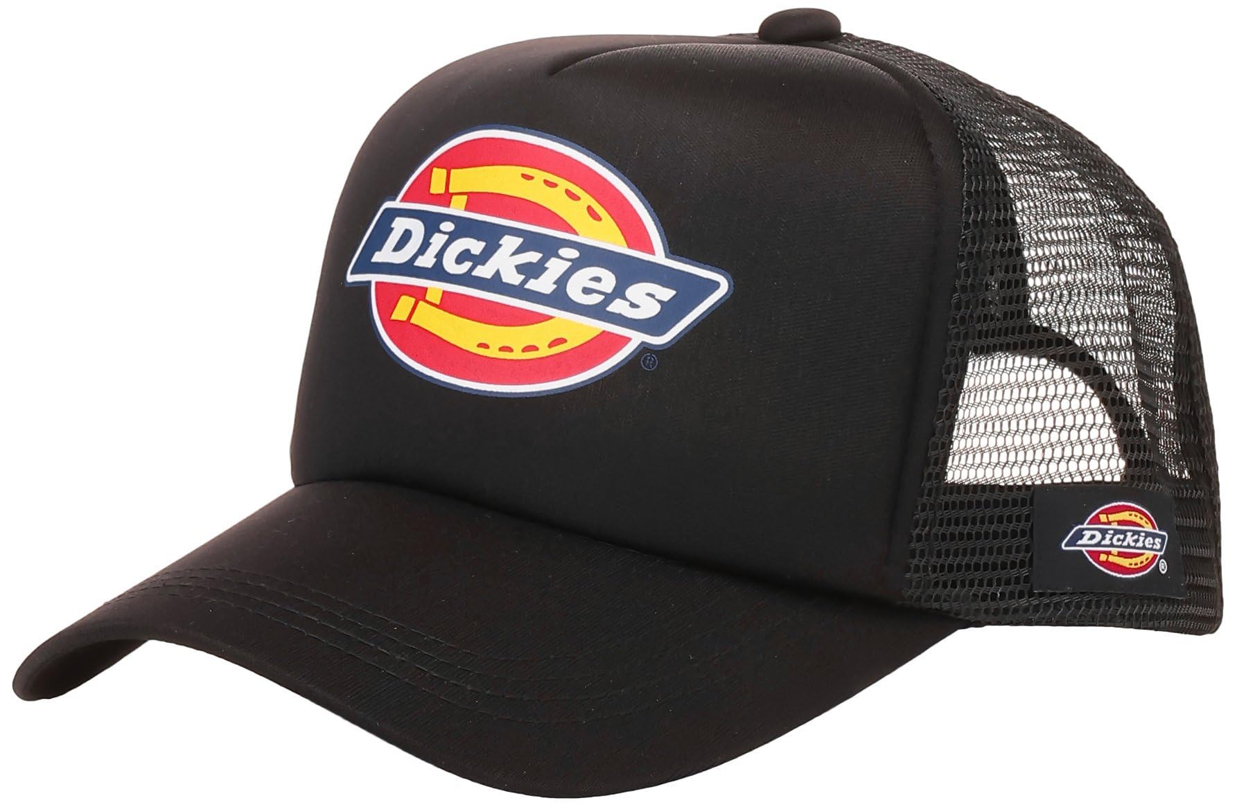 

Dickies Mesh American Casual Urethane All Black Cap, Cap, Material, 80076200,