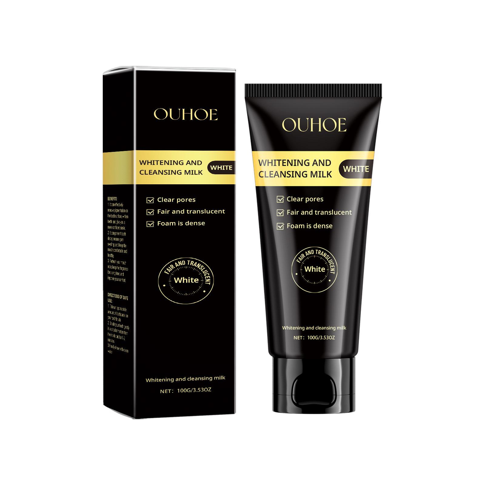 OUHOE Niacinamide Facial Cleanser, Gentle Face Wash, Deep Cleansing, Hydrating & Moisturizing Skin Cleanser 1