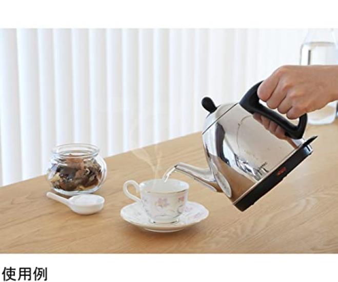 Doretec Kerala Stainless Steel Kettle, 0.8L, Silver, PO-157SV