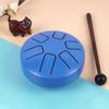 6 Tone Mini Hand Pan Drums Funny 3.8 Inch Kids Educational Toy with Drumsticks for Yoga Practice Performance Musical Instruments