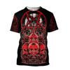 Lebka Lebka Streetwear Tričko Punkové Kostýmy Ležérní Polyester