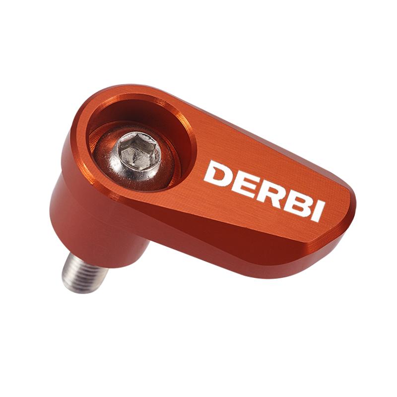 Motorcycle CNC Aluminum Front Wheel ABS Sensor Protection Guard Cover Accessories For DERBI EBE EBS D50B0 VARIANT SPORT R GPR