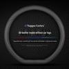 Genuine Leather Steering Wheel Cover for Baojun Models 730, 510, 560, 310W, 530, E200, and 630 - All-Season Use