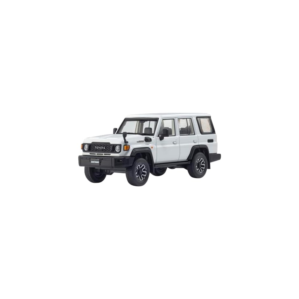 Kyosho Original 1/43 Skala Toyota Land Cruiser 70 (Super Vit II) Färdig produkt KS03928W