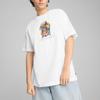 PUMA GRAPHICS MARATHON T Shirt Unisex White 629413-02