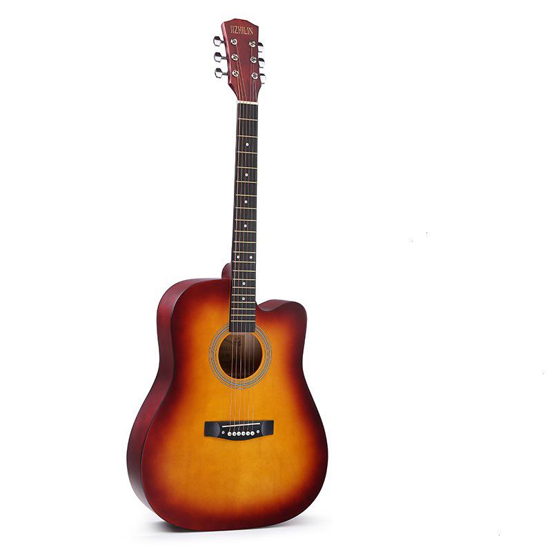 Beginner Folk Guitar 36/41 Inch - Travel Size for Men & Women