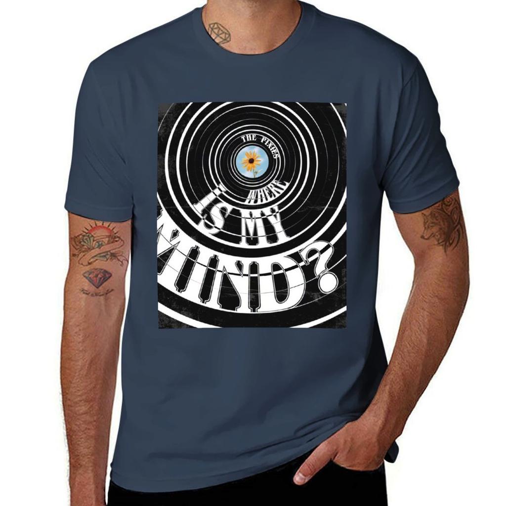 Where Is My Mind Tshirt Basic Plain Tee For Spring And Summer