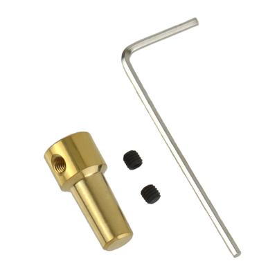 High Accuracy Motor Shafts Collet Sleeve Adapter Motor Shafts Adapter For JTO Collet Base 3.17mm Brass Tool Accessory