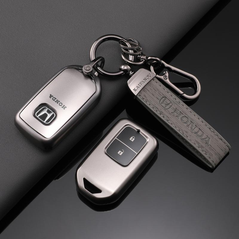AAFV1 Silver TPU Car Remote Key Case Cover Holder Shell Fob For Honda Civic CR-V HR-V VEZEL JAZZ Accord Jade Crider Odyssey 2015-2018