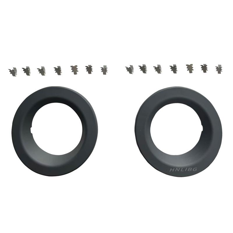 Compatible with 2006 Land Rover Range Rover Executive Front Bumper Fog Light Frame Cover