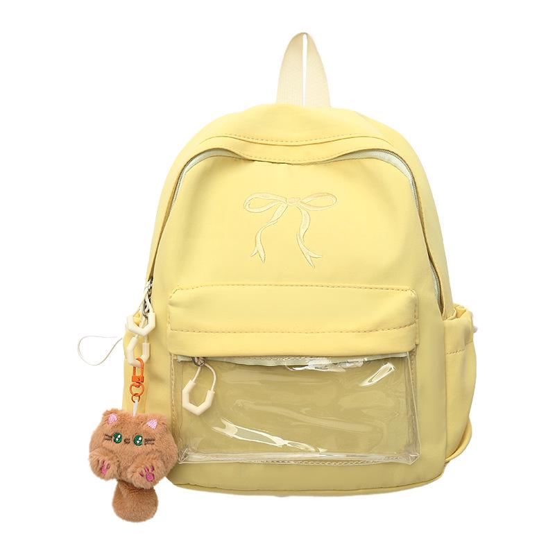 2025 Summer Japanese-Style Ita Bag for Girls - Large Capacity Backpack for Grades 4-12, with Laptop Compartment