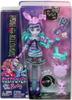 Monster High Doll and Sleepover Twyla Doll with Pet Bunny Creepover Party Accessories, Dustin,