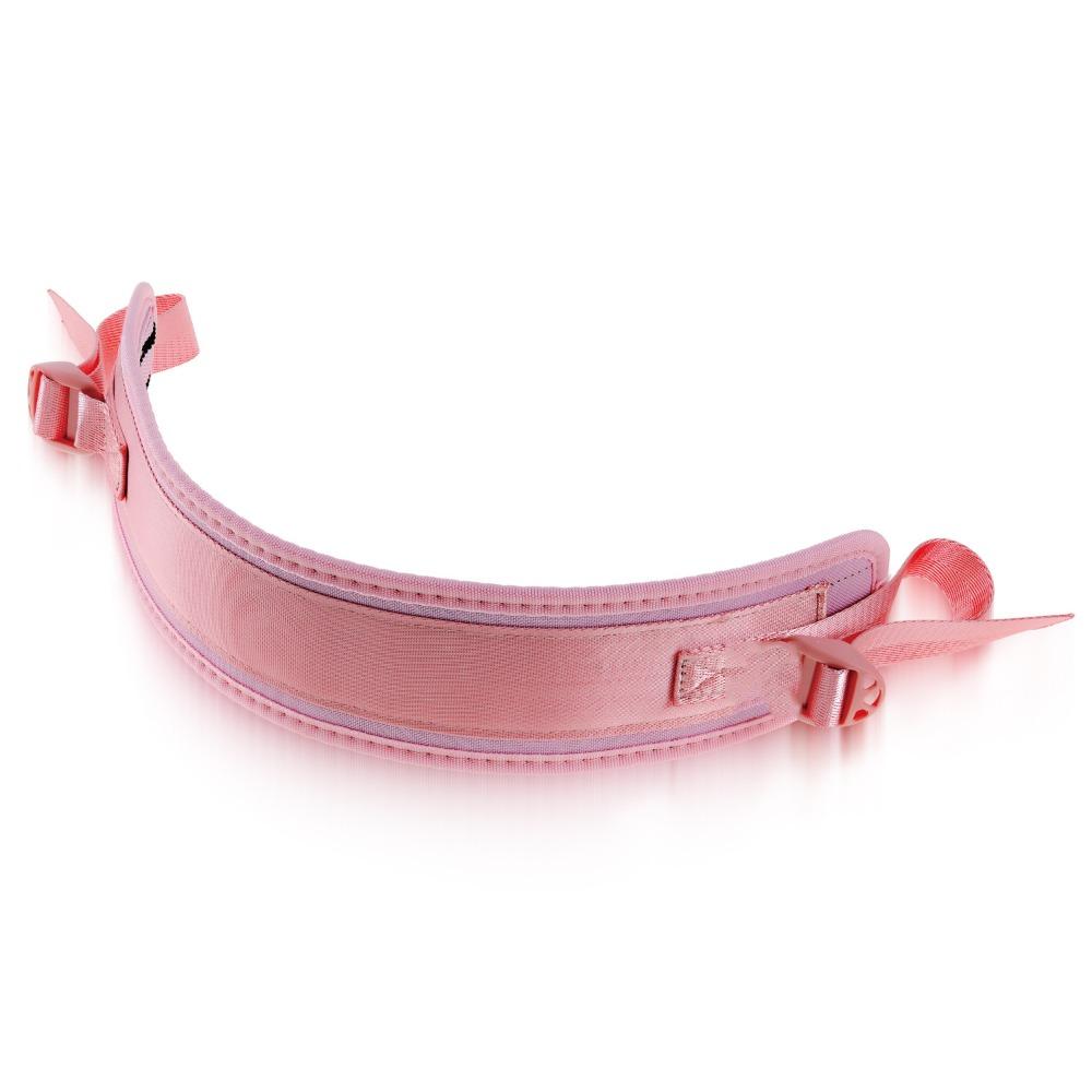 

Easy to Use Hip Thrust Belt Adjustable Waist Trainer Belt Lunges Dumbbell Booty Belt Home Workouts розовый