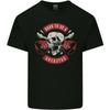 Born To Be a Rockstar Guitar Rock Music Skull Unisexs Cotton TShirt Tee Top