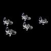 50pcs Color Display Gel Color Showing Ring Transparent Nail Art Display Tool  Manicure Store