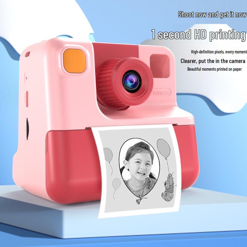 Children's Instant Camera: Capture Photos & Videos with Thermal Printing - HD Smart Photo Toy & Festive Gift
