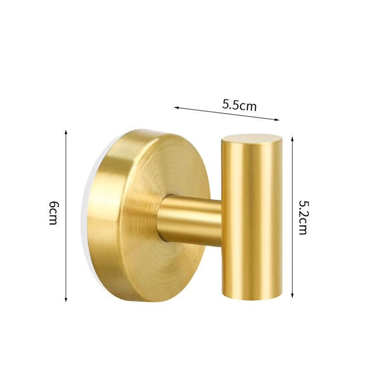 Suction Cup Hooks For Shower Brushed Nickel Towel Hooks Hanger Bathrooms 304 Stainless Steel Hooks Home Storage Holder Hook