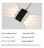 Waterproof LED Outdoor Wall Lamp, Single Head Up/Down Spotlight for Courtyard, Bedroom, Corridor, Hallway