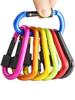 Multi-functional Aluminum D-Shaped Climbing Hook Keychain - Quick Release, Backpack/Bottle Holder for Outdoor Use