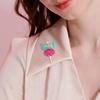 Alloy Ballet Dancer Brooch Pin Comfort Fit for Long Hours Use in Workplace School Multifunctional Accessory