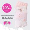 Girls' Cartoon Pattern Cotton Boxer Briefs - Thin, Antibacterial, Four Seasons Toddler & Young Child Style
