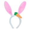 Easter Hare Ear Carrot Hairband Plush Soft Hare Ear Headband For Kids Adult Easter Cosplay Festival Celebration
