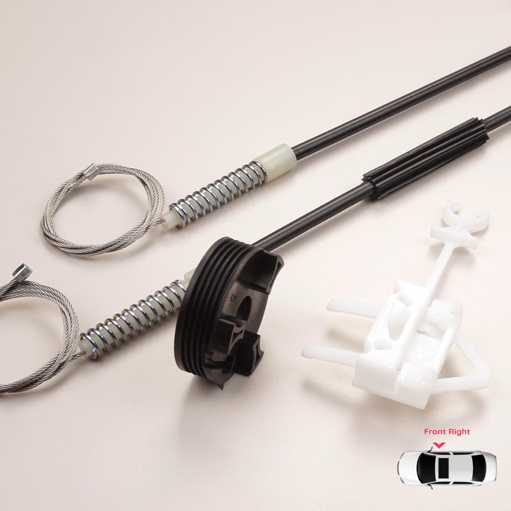 BWR798 Power Window Regulator Repair Set Front Right for Fiat Albea Siena Palio MK1 171 172 178 1996-2016 4/5 Door 46786202