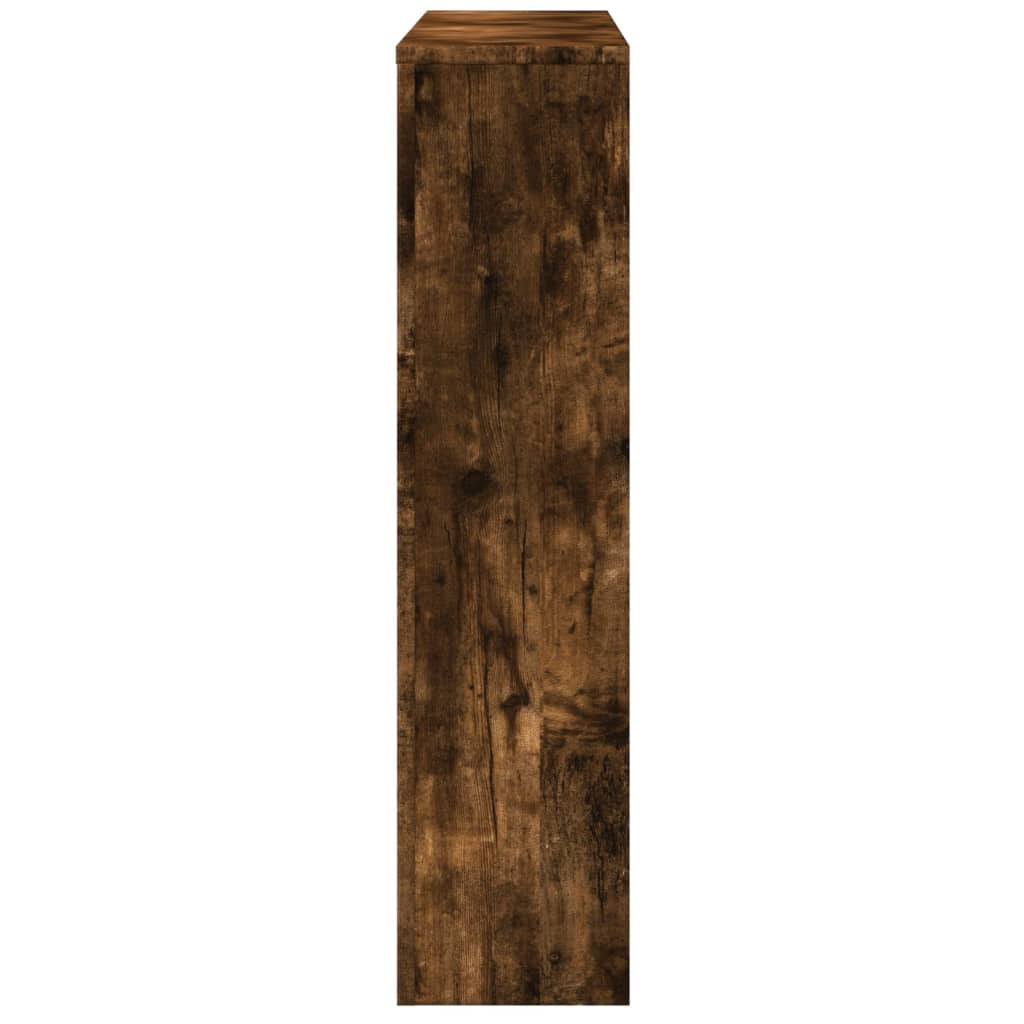 Vidaxl Radiator Cover, Smoked Oak, 149X20X82 Cm