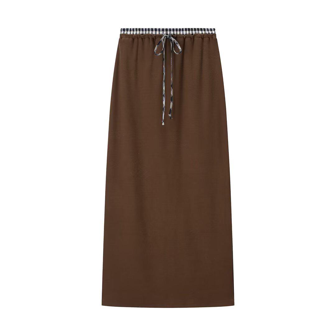 

Женская футболка с лацканами в европейском и американском стиле, пэчворк, Осень 2025 S